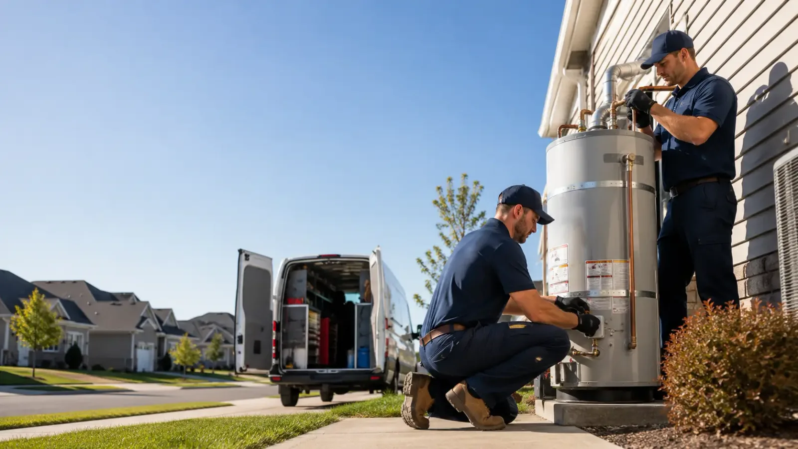 Water Heater Installation in Lake Milton, OH